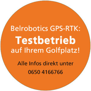 Belrobotics GPS-RTK Roboter Golf
