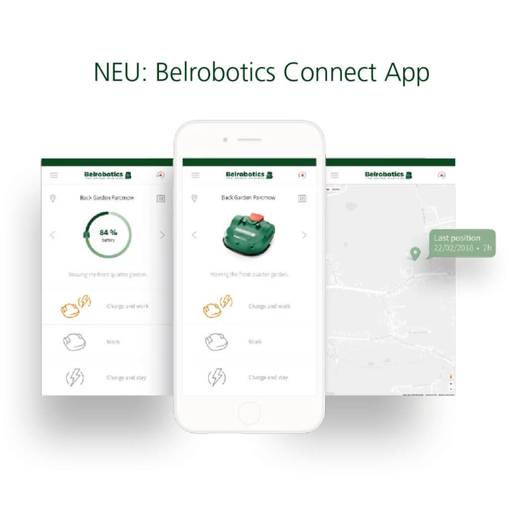 NEU: Belrobotics Connect App